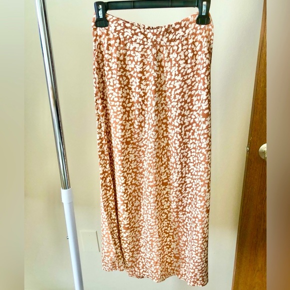 Mango Flowy Printed Midi Skirt - Picture 9 of 14